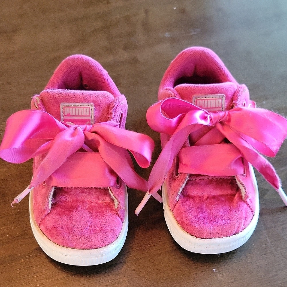 Puma Kids Pink Sneakers
